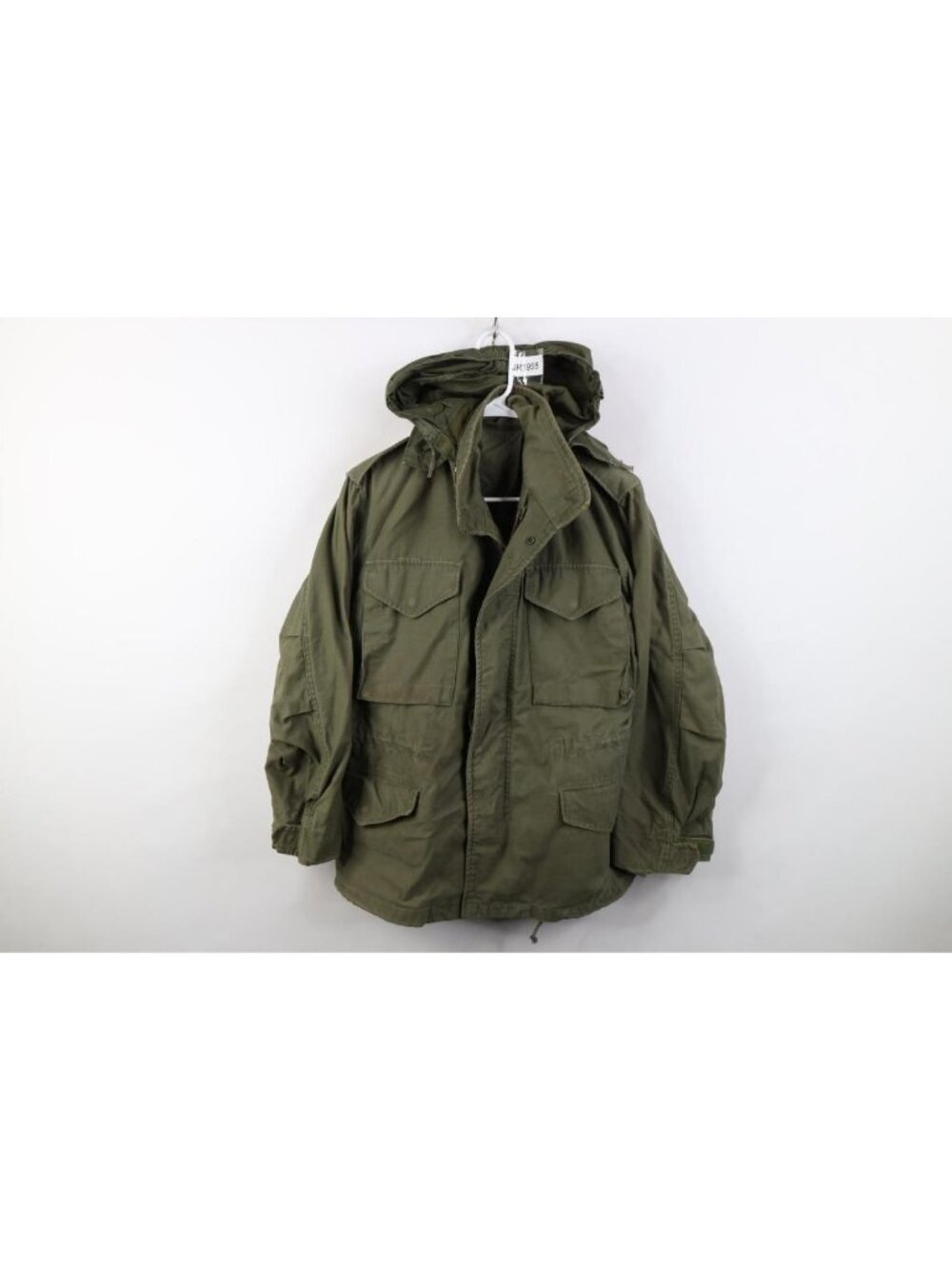 Vintage 70s Vietnam War Mens XS Short OG107 Cold Weather Field Coat Jacket USA